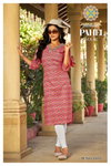 Pahel Vol 2 By Passion Tree Cotton Printed Straight Wholesale Kurti In India